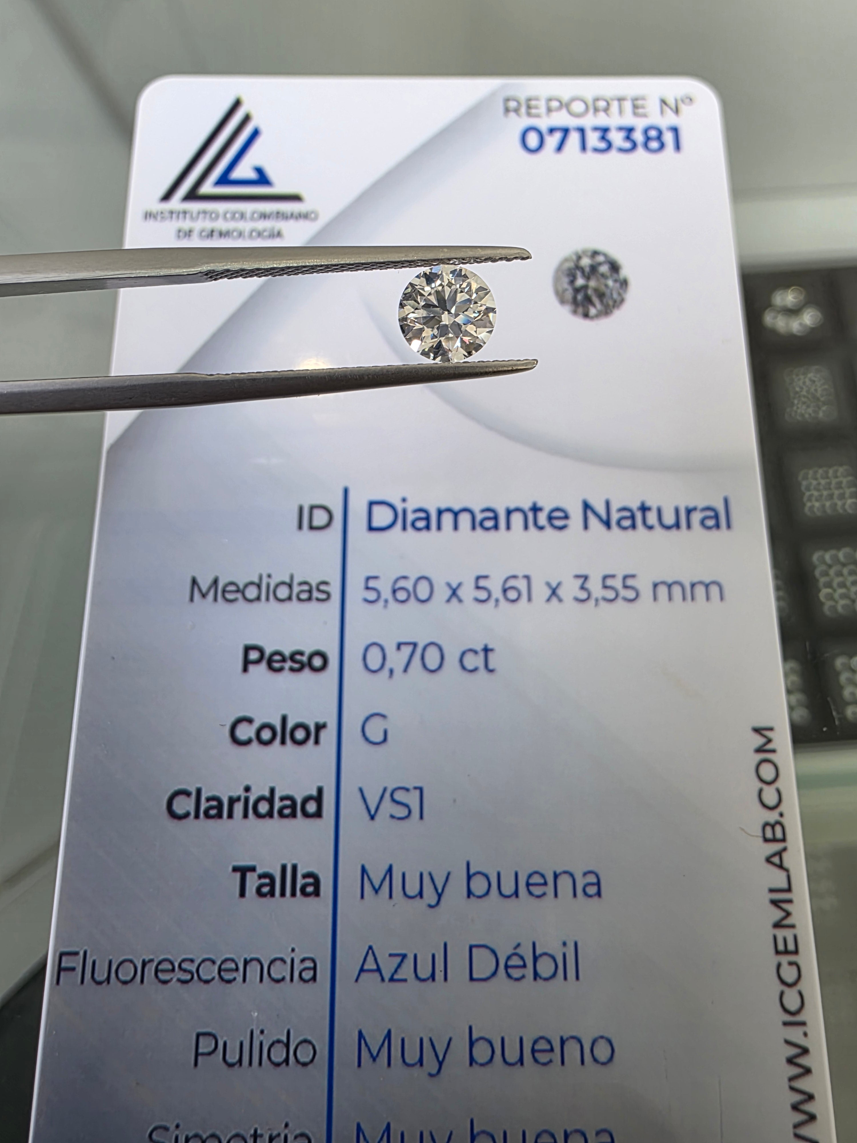 Zafiro Verde Natural