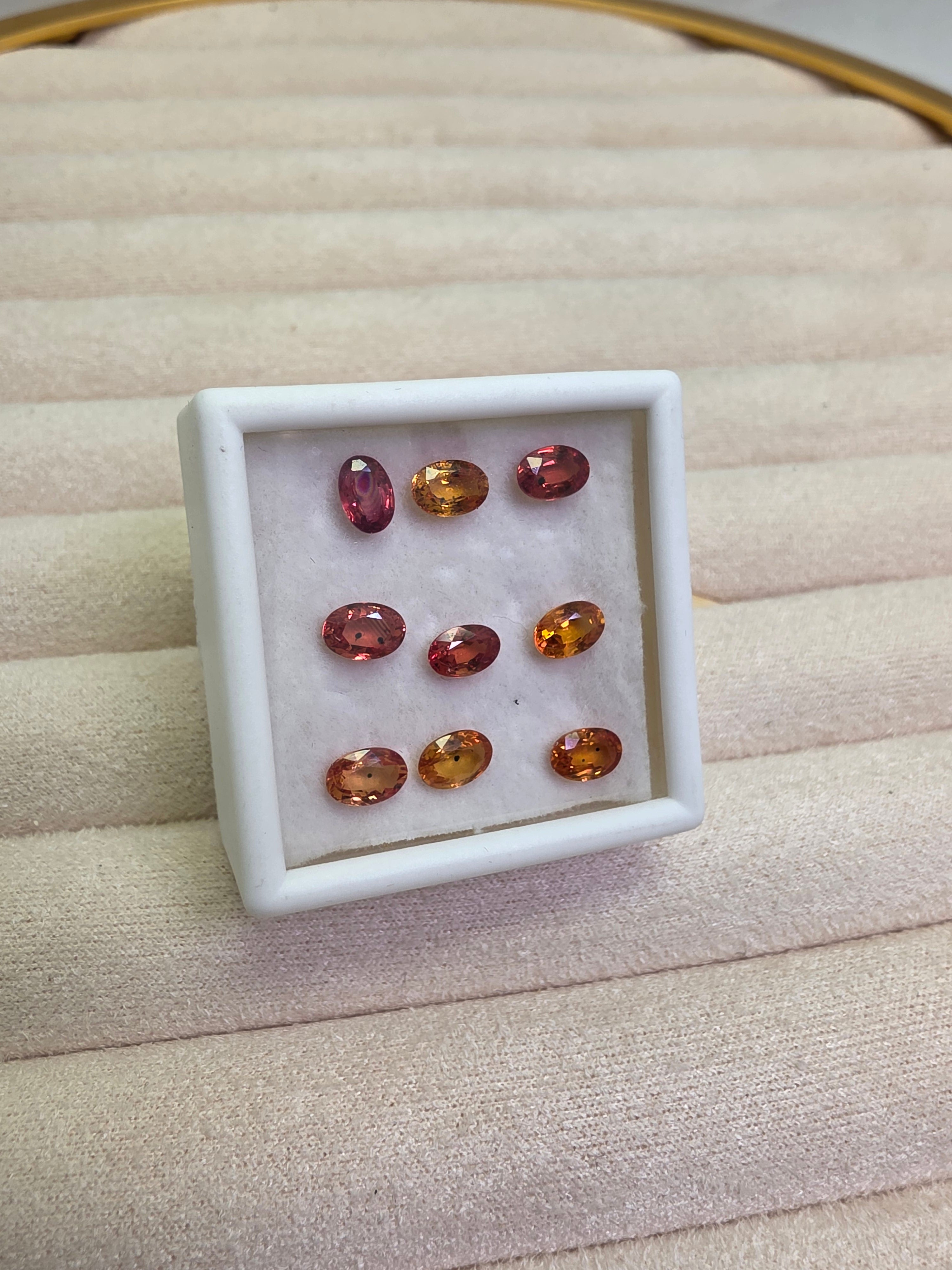 Zafiros Naranjas Naturales