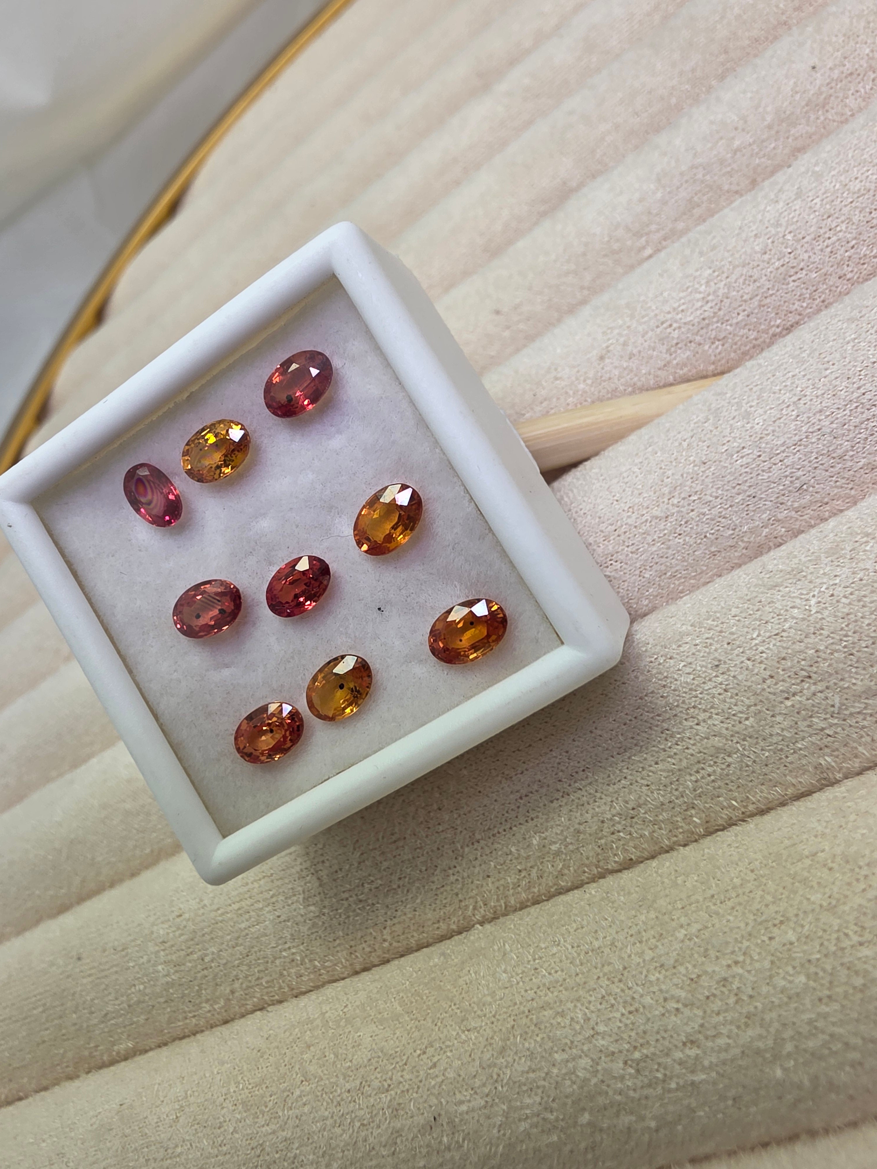 Zafiros Naranjas Naturales