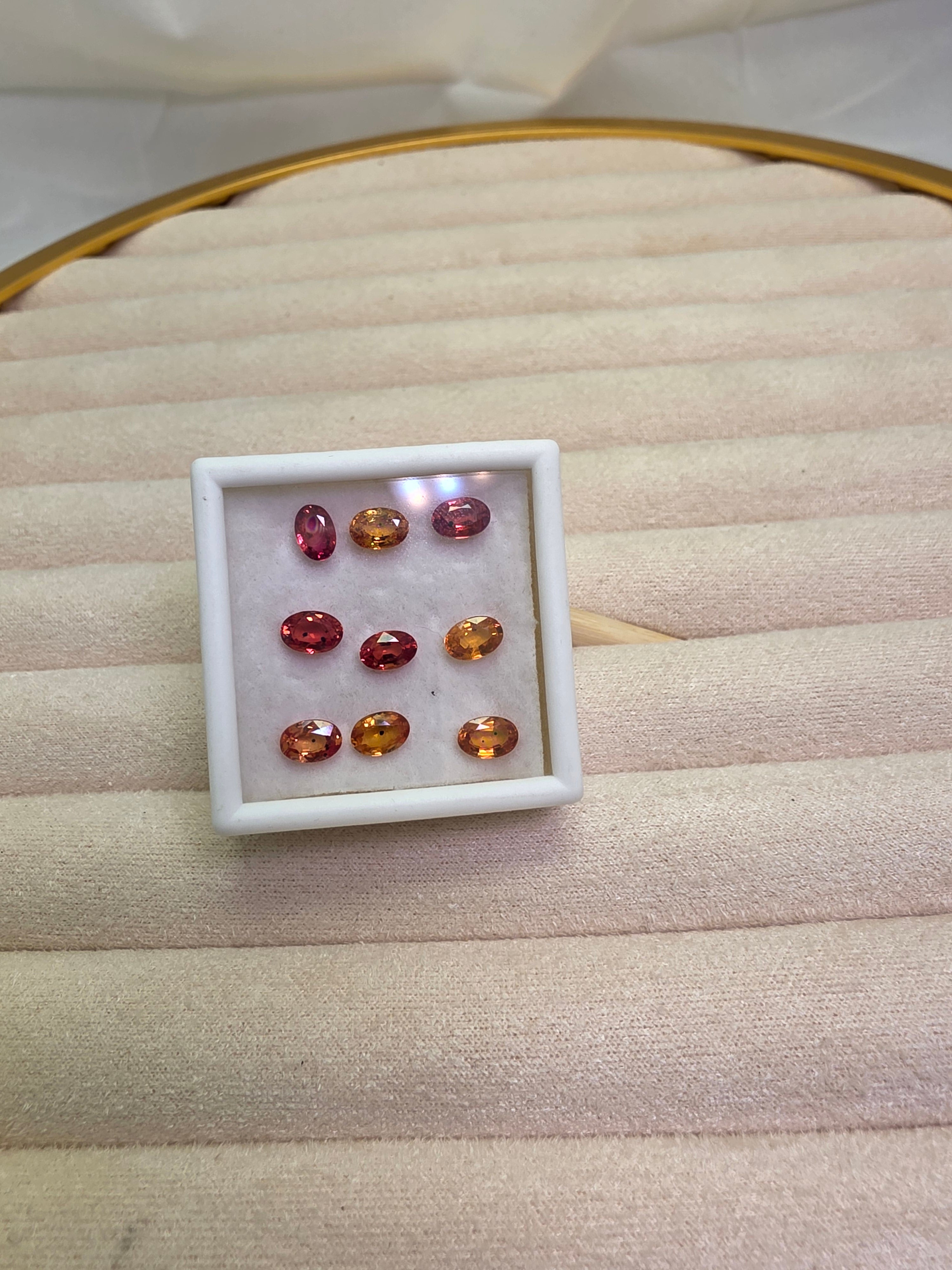 Zafiros Naranjas Naturales