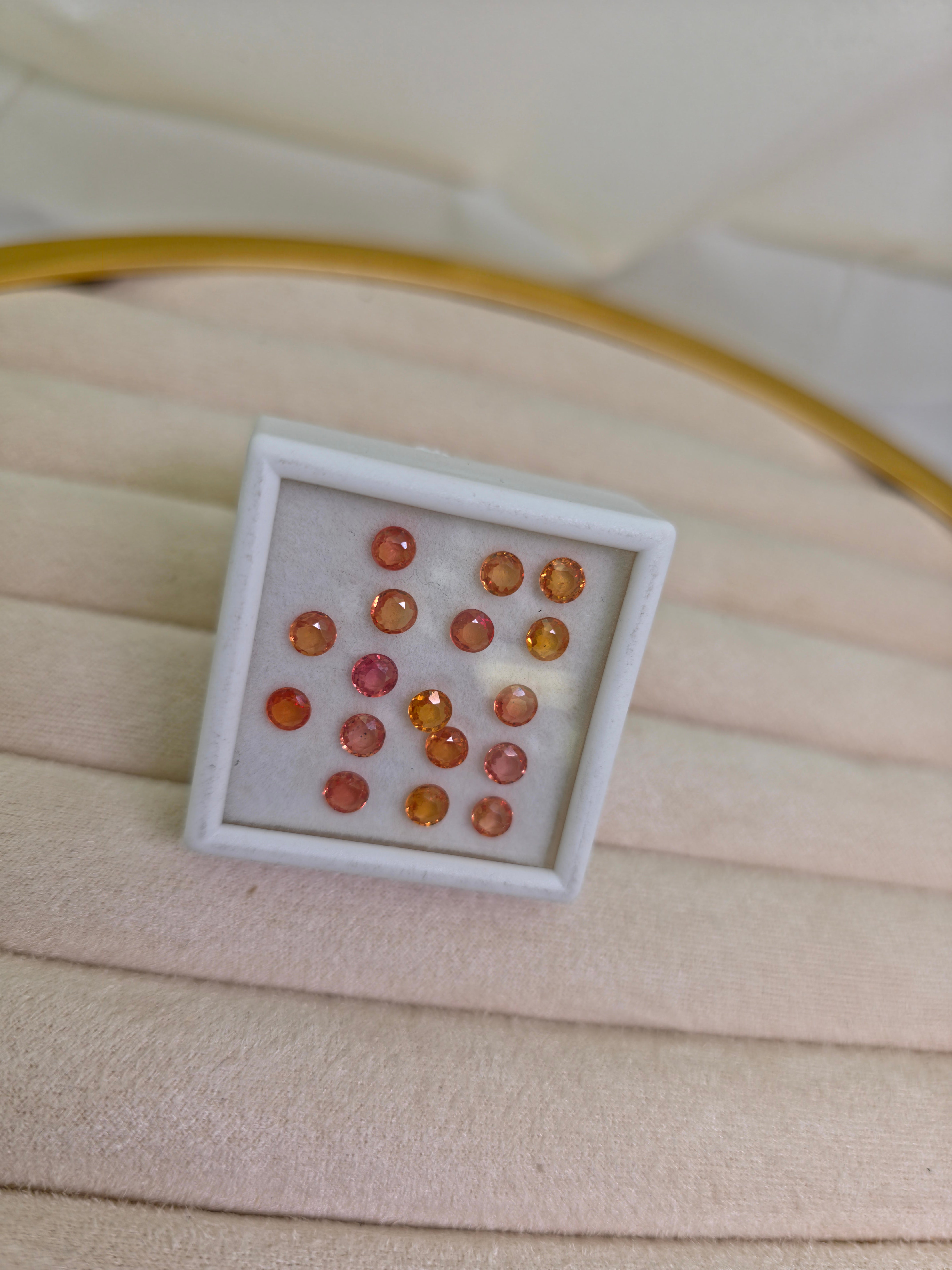 Zafiro Naranja Natural (1und)