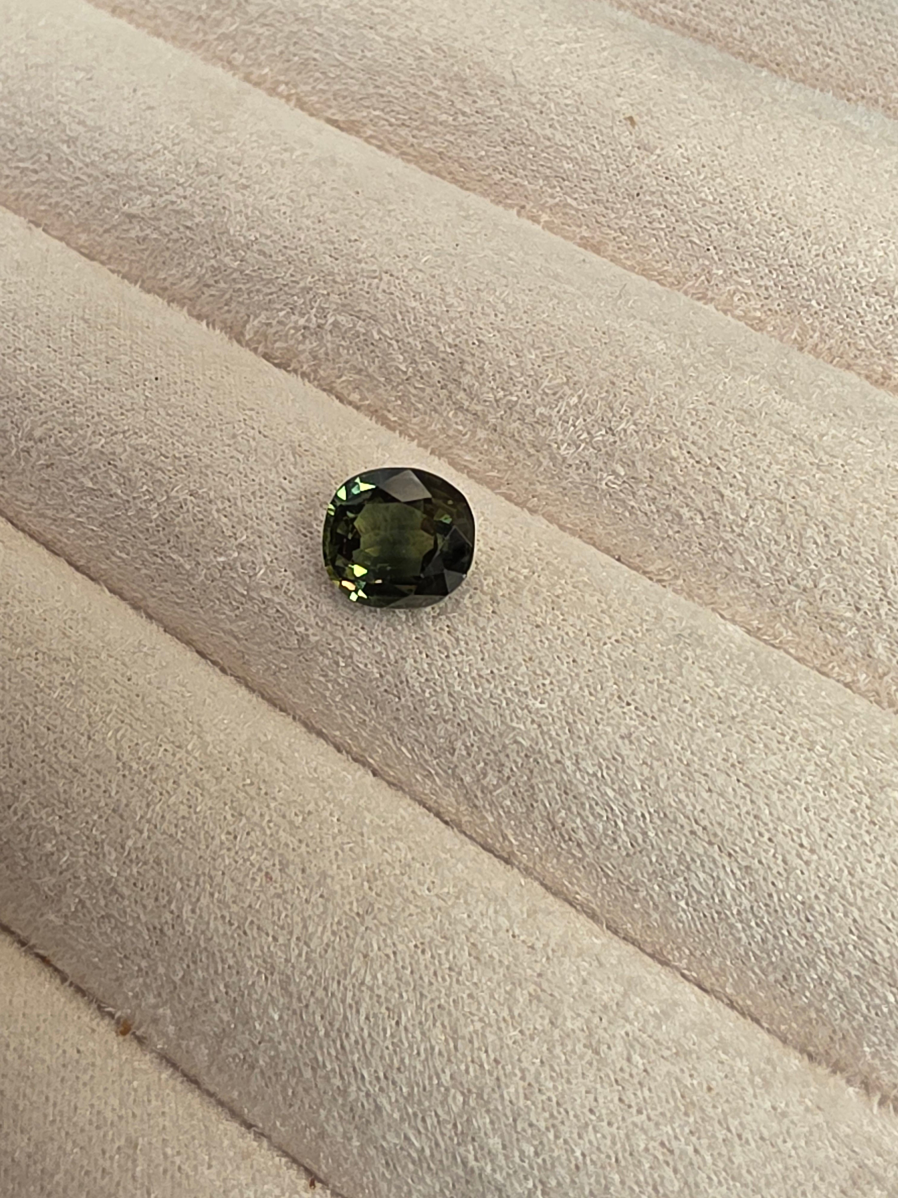 Zafiro Verde Natural