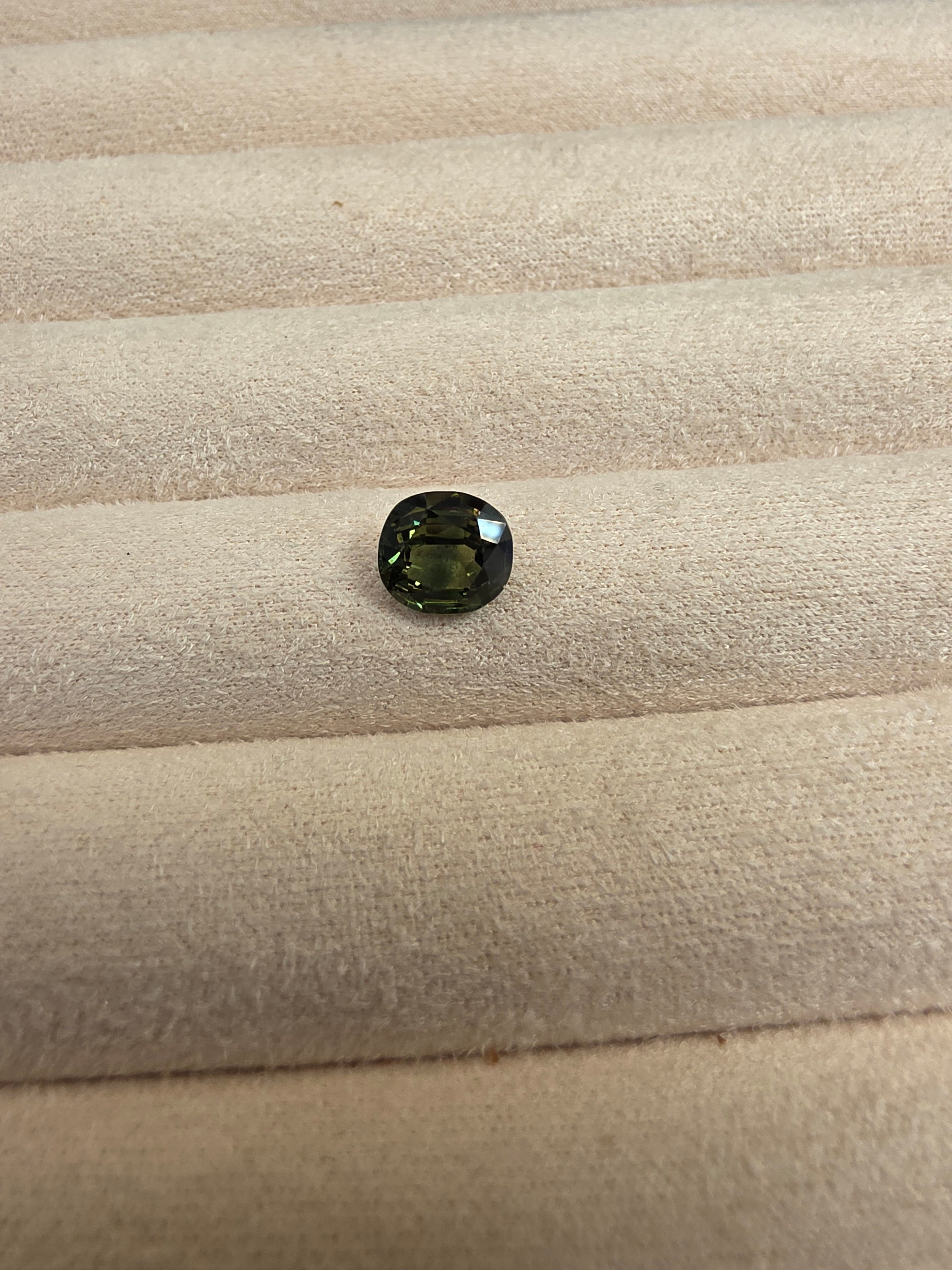 Zafiro Verde Natural