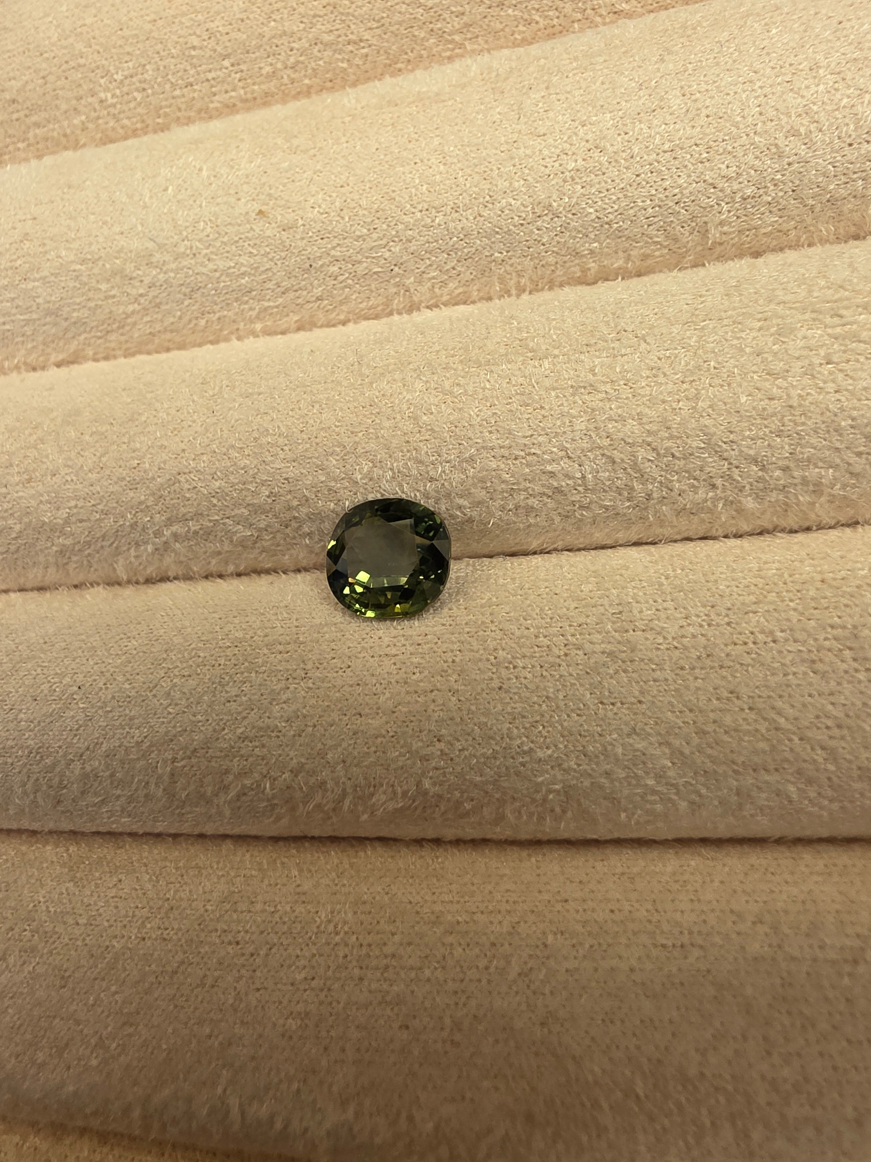 Zafiro Verde Natural