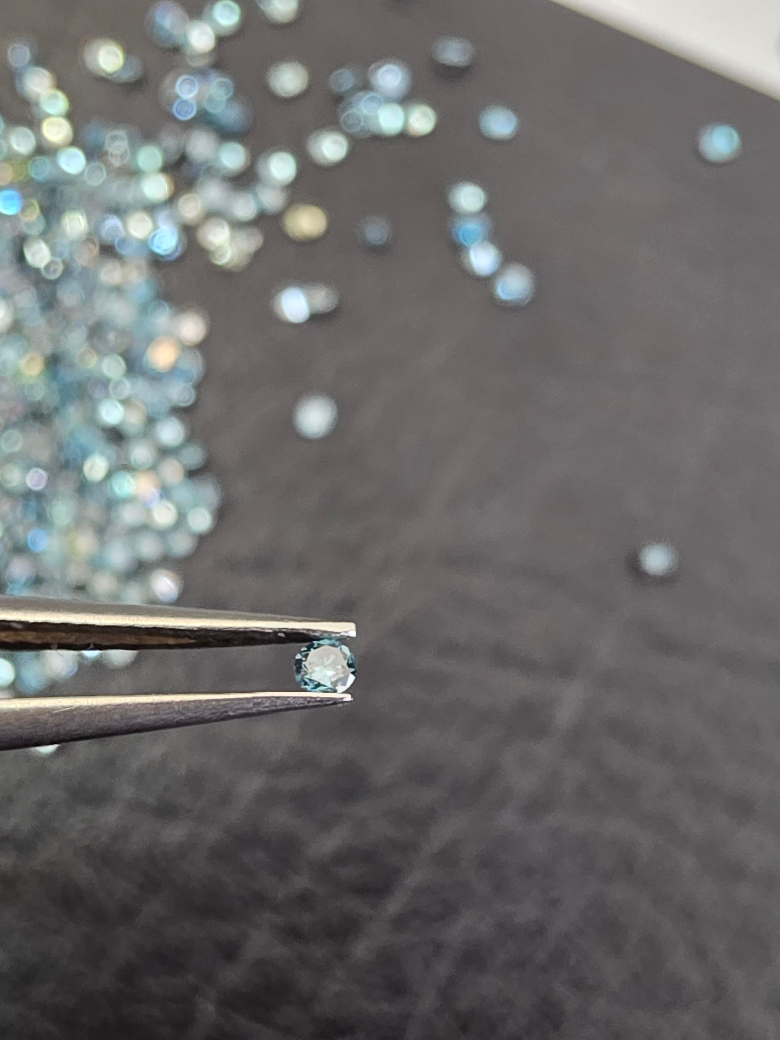 Diamante Natural 1,7mm Azul