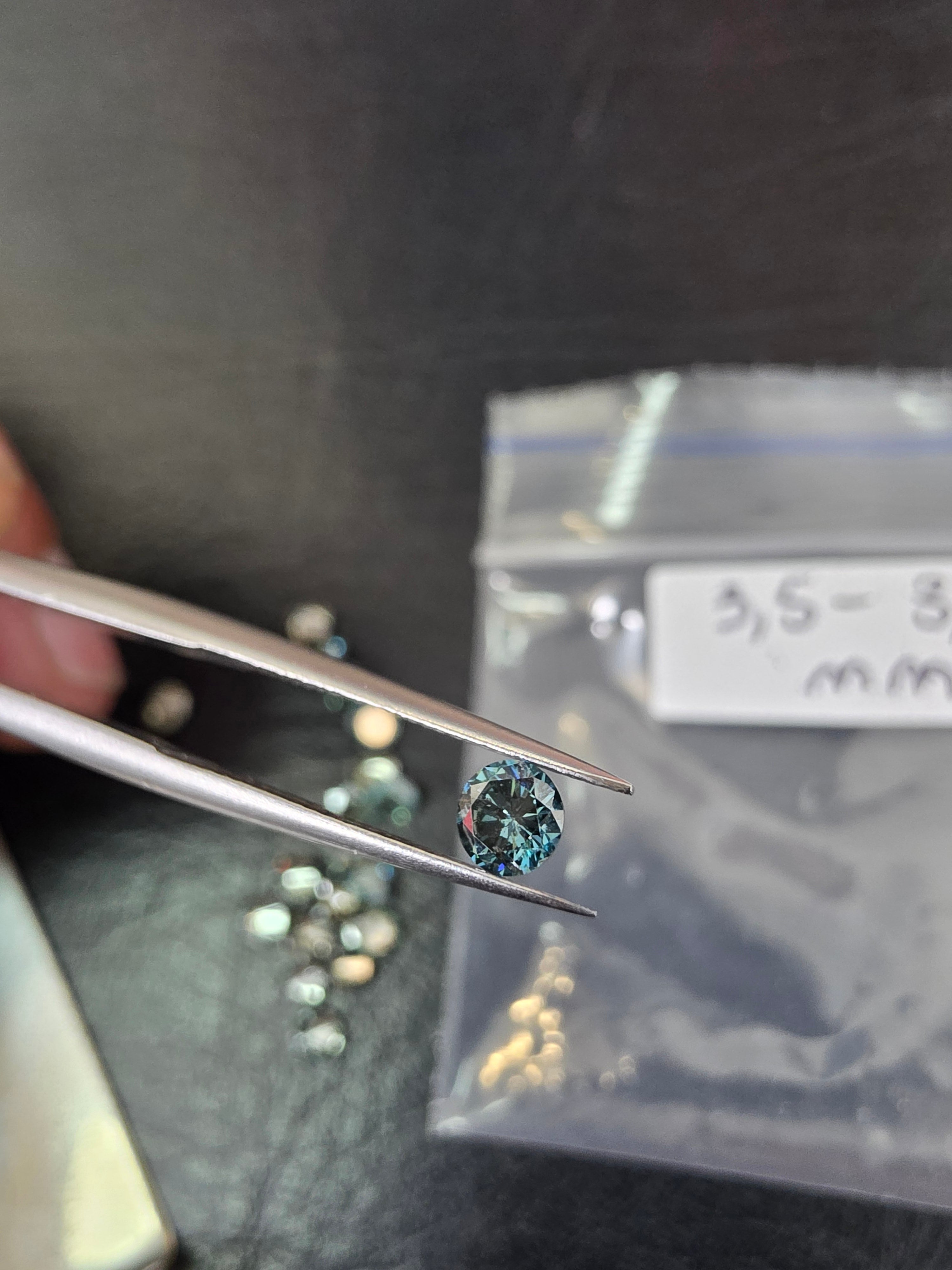 Diamante Natural Azul