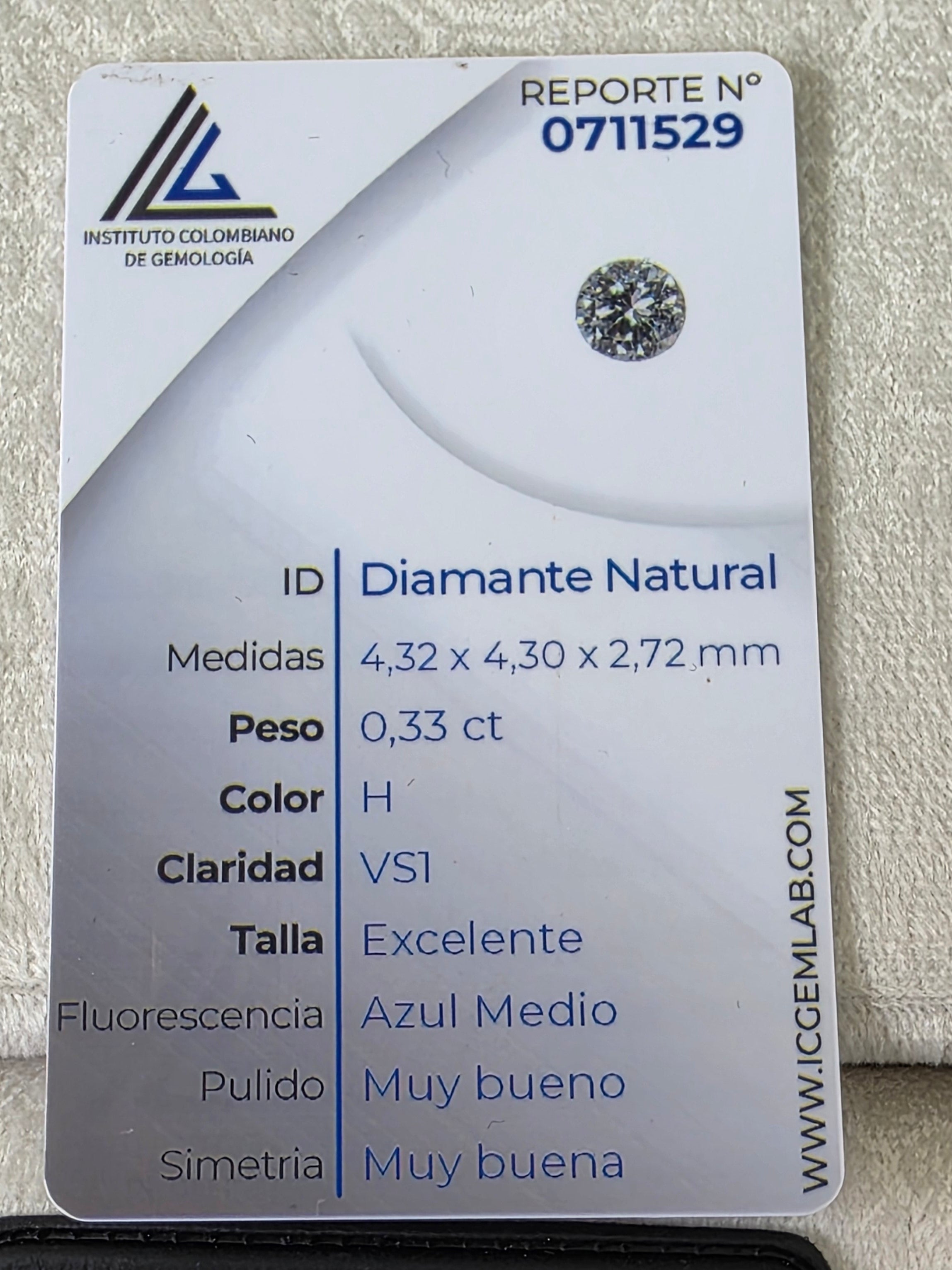 Diamante natural