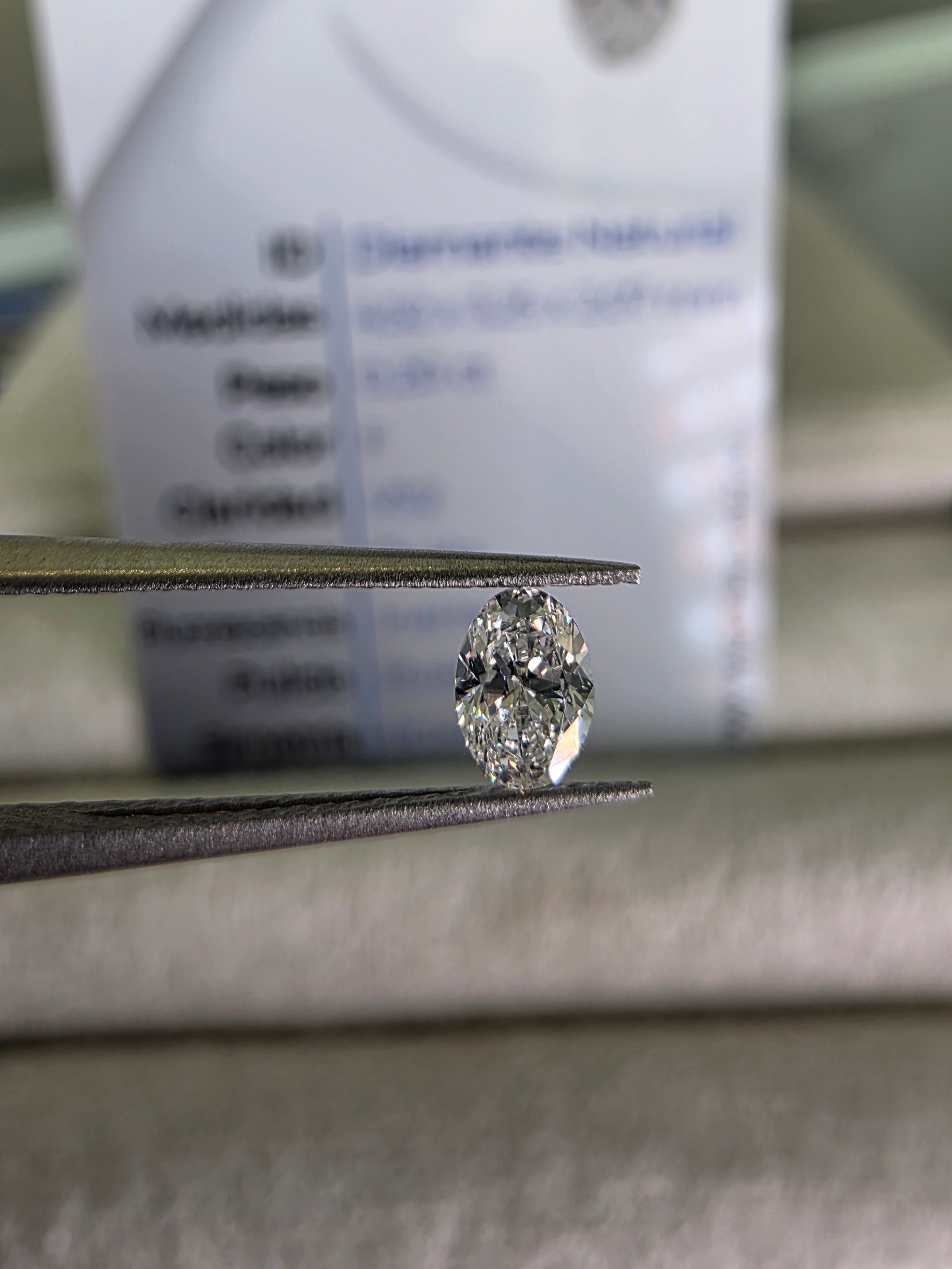 Diamante natural  4.52 x 3.25 x 2.07 mm / VS2