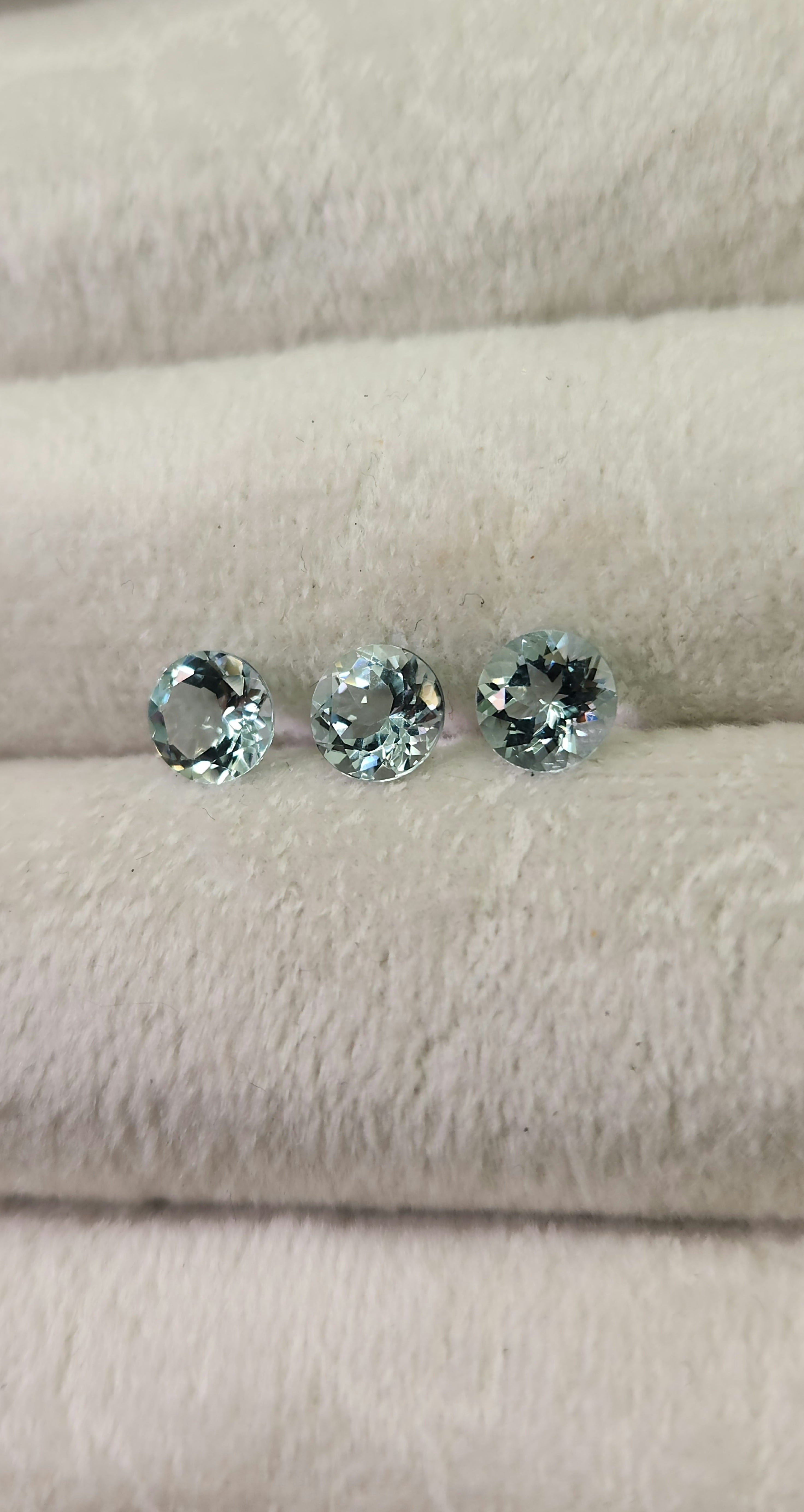 Aguamarina Natural 6 mm