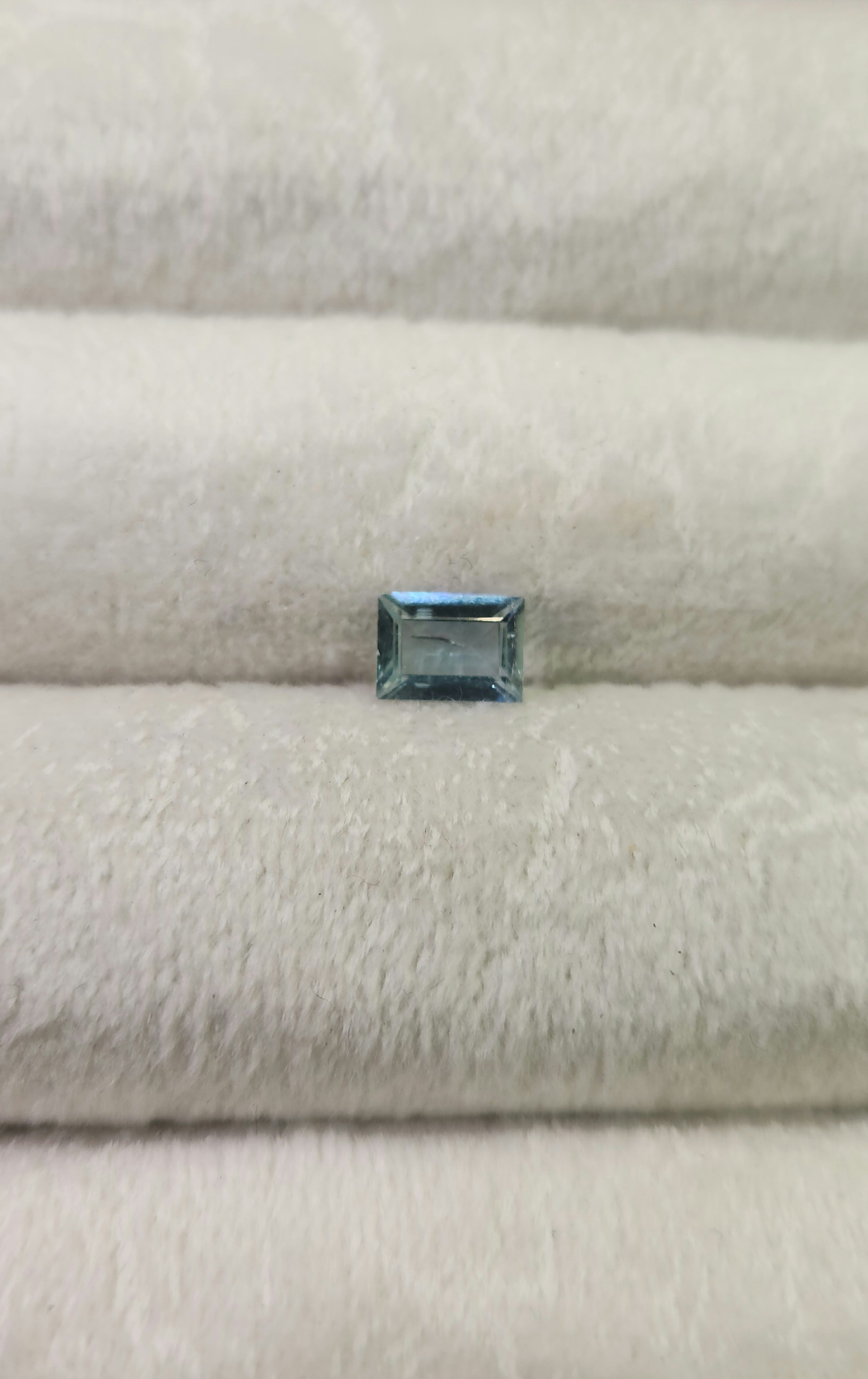 Aguamarina Natural 6.9 x 5.01 mm