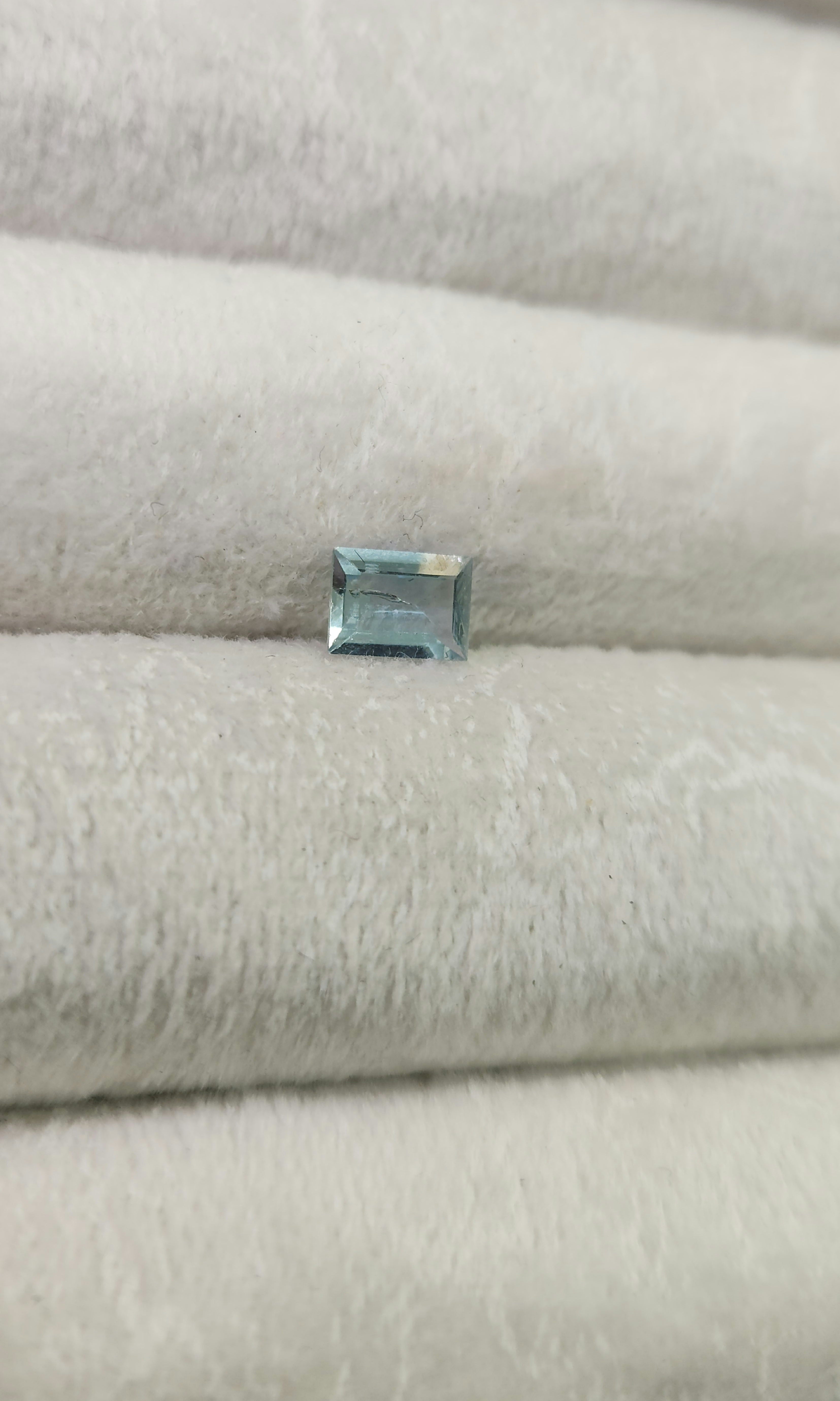 Aguamarina Natural 6.9 x 5.01 mm