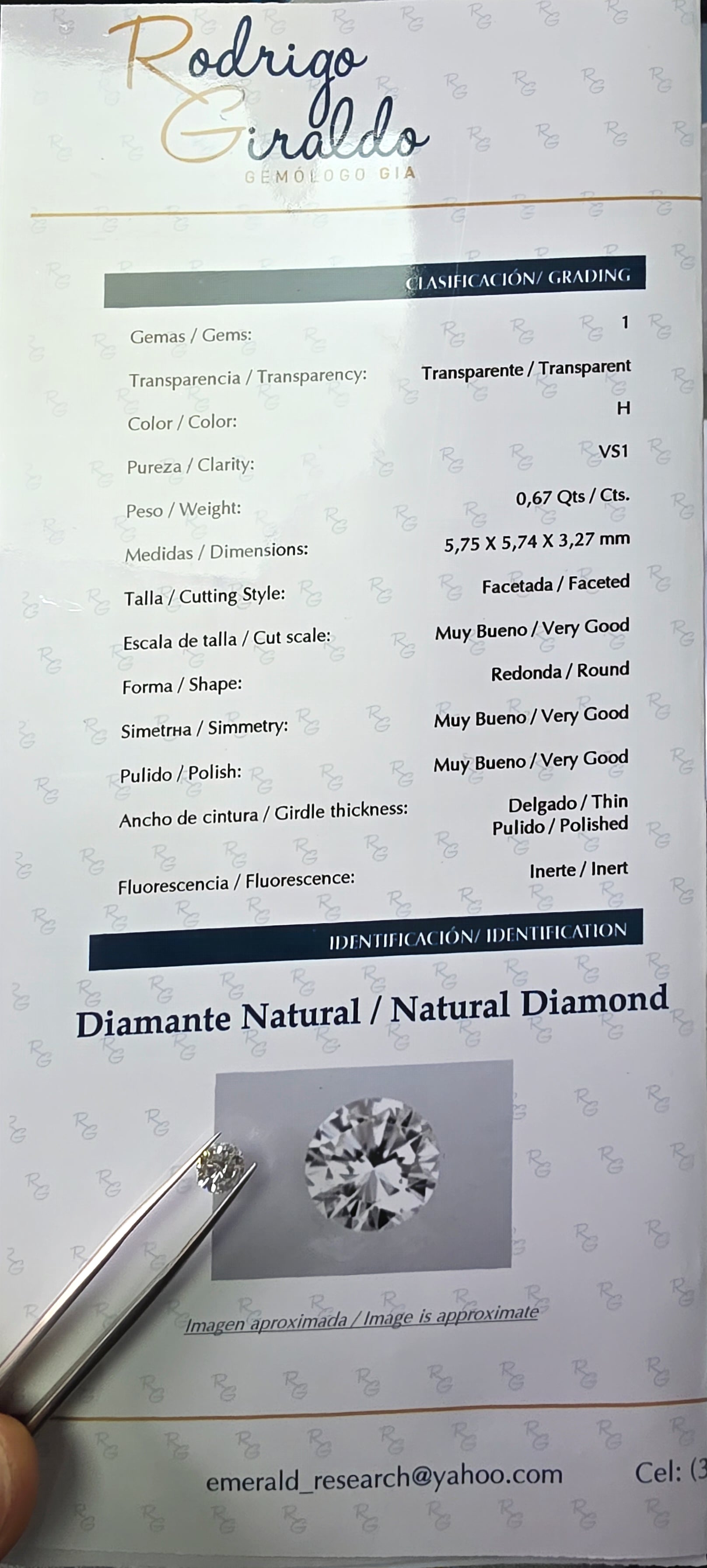 Diamante Natural