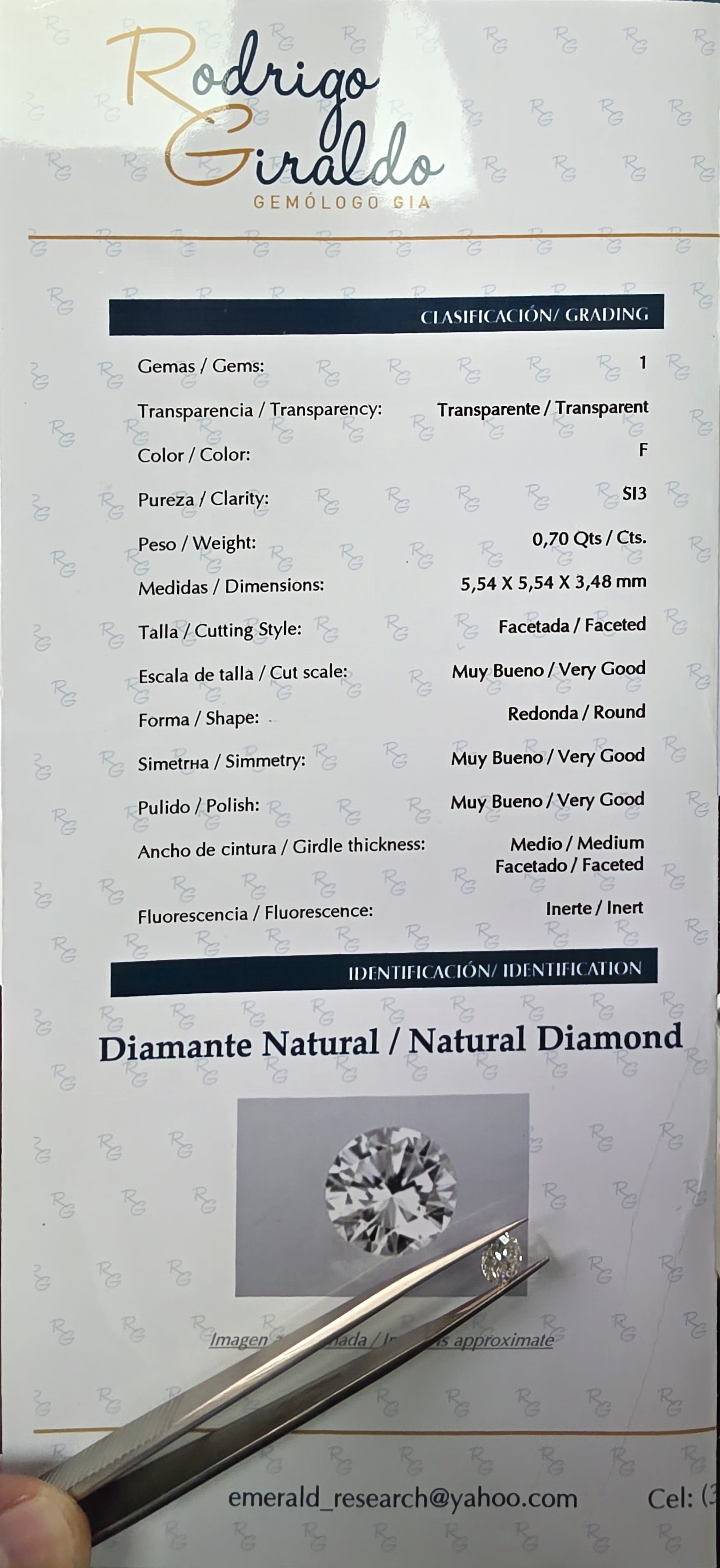 Diamante natural