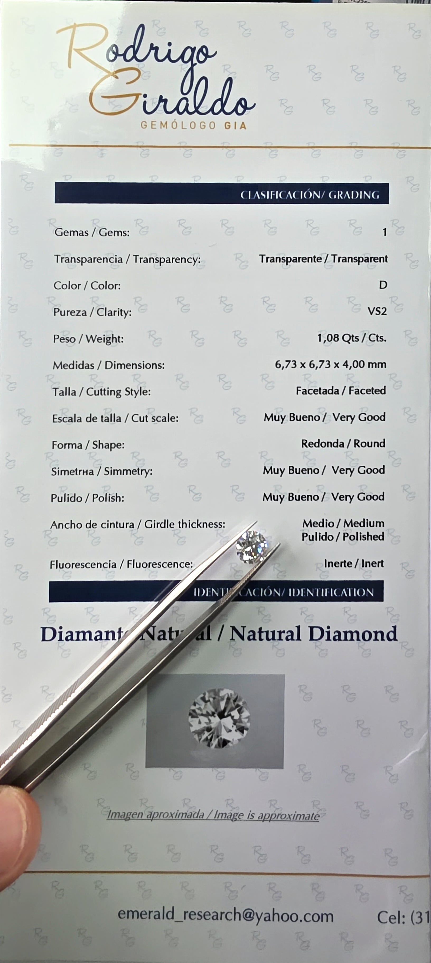 Diamante natural