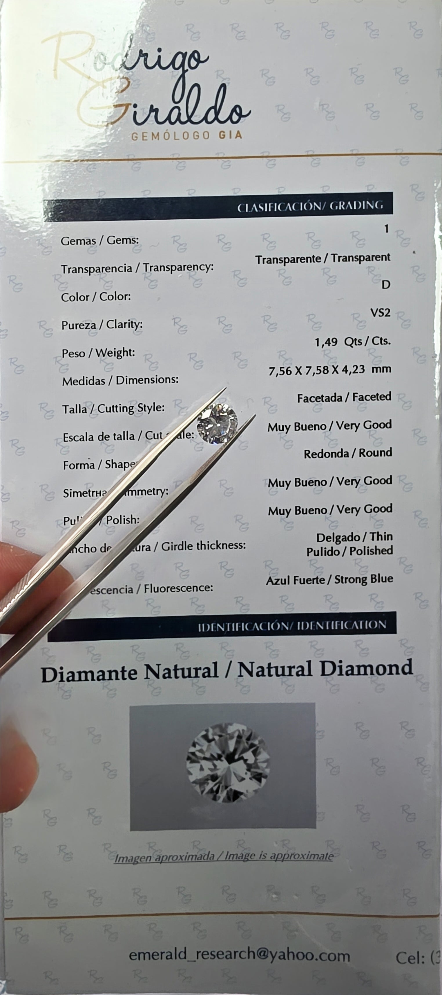 Diamante natural