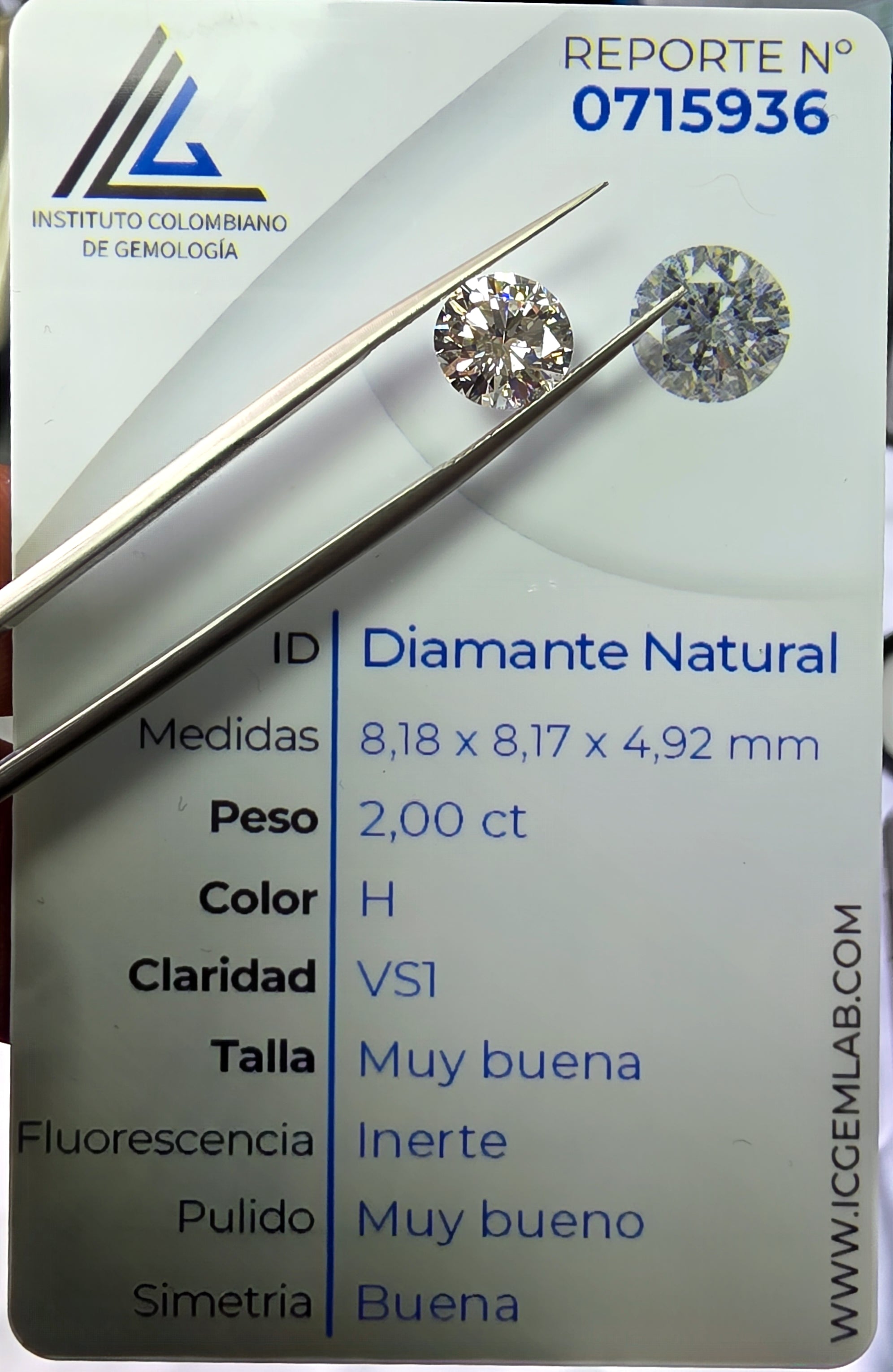 Diamante natural