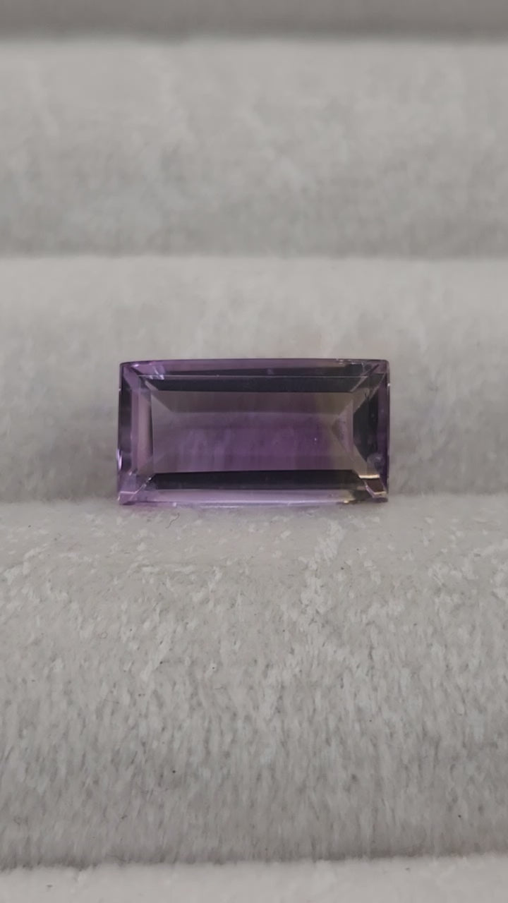 Ametrino Natural 14.84x 8.07mm /Corte rectangular