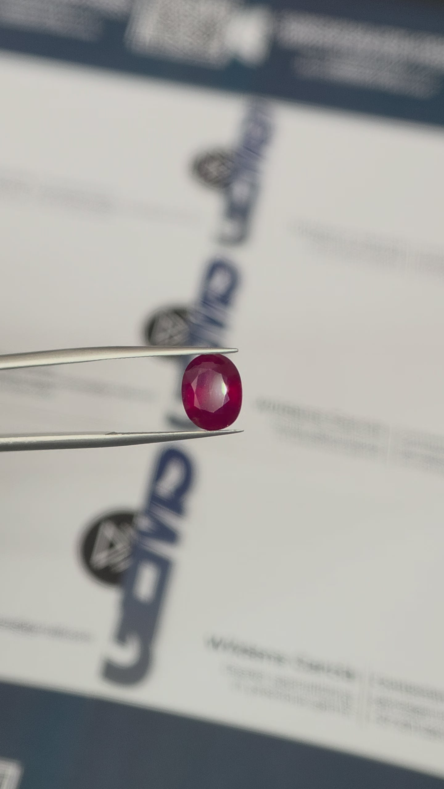 Rubí natural — 3.32 ct