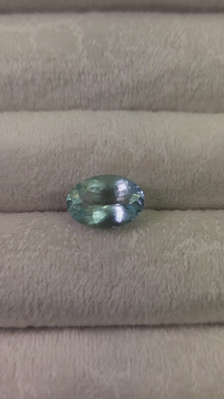 Aguamarina natural  9.30 x 13.12 mm
