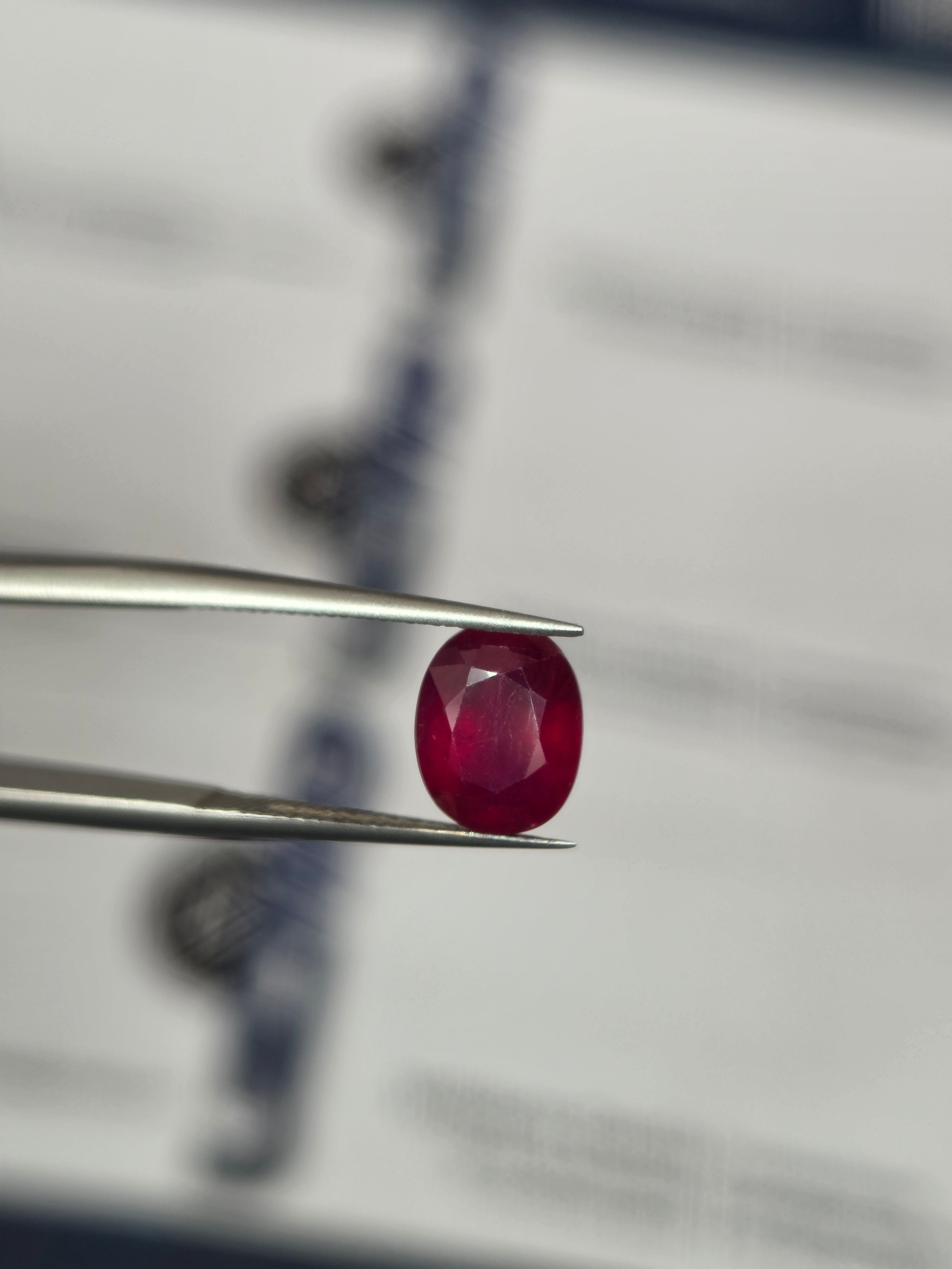 Rubí natural — 3.32 ct