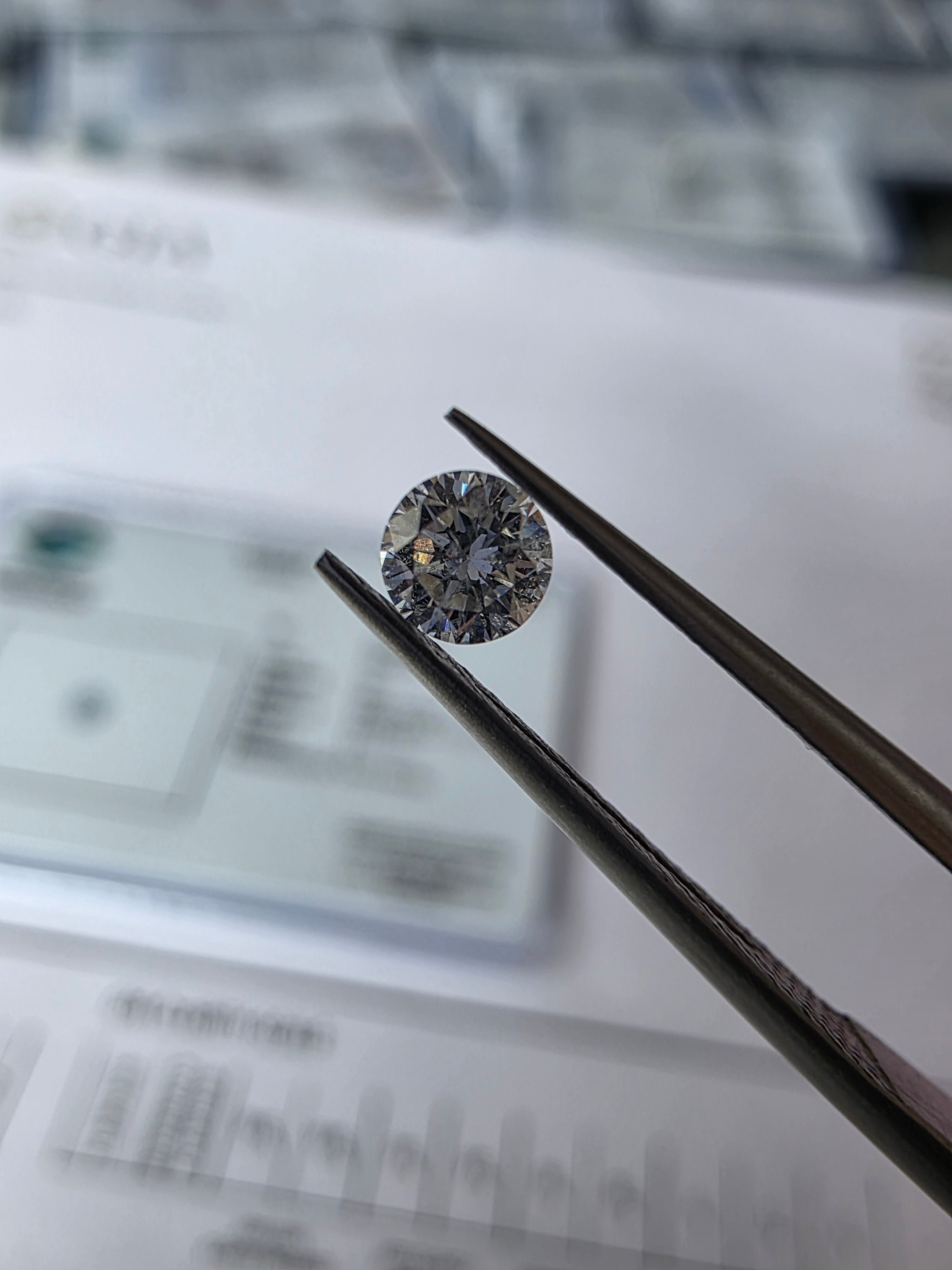 Diamante Natural 0.17 ct | Color G | Calidad SI2
