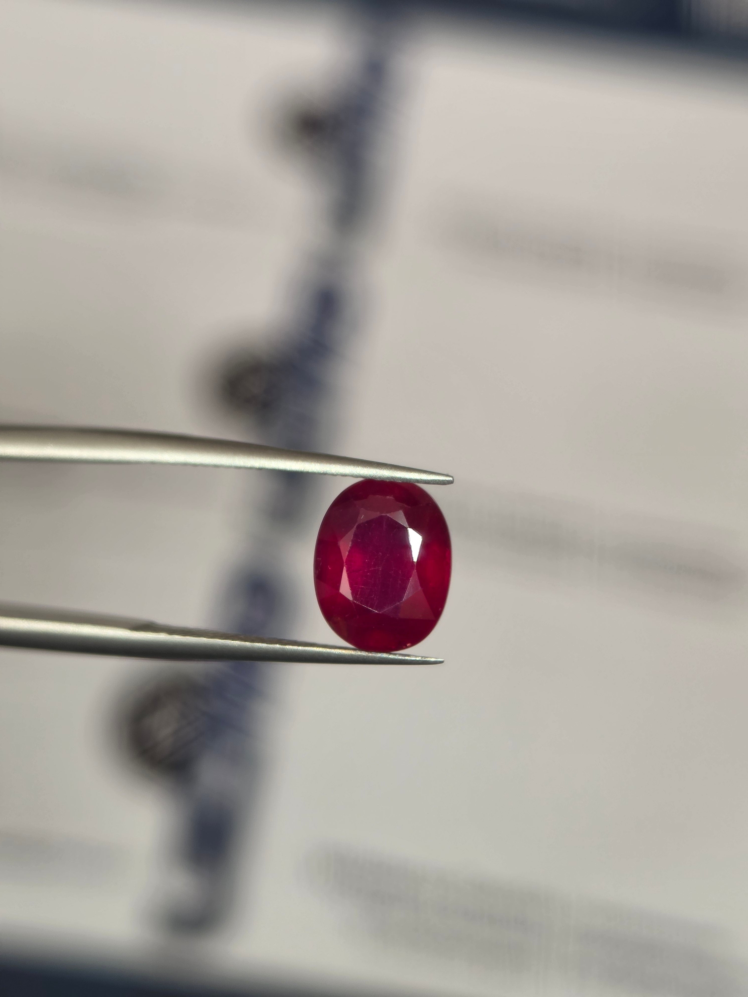 Rubí natural — 3.32 ct