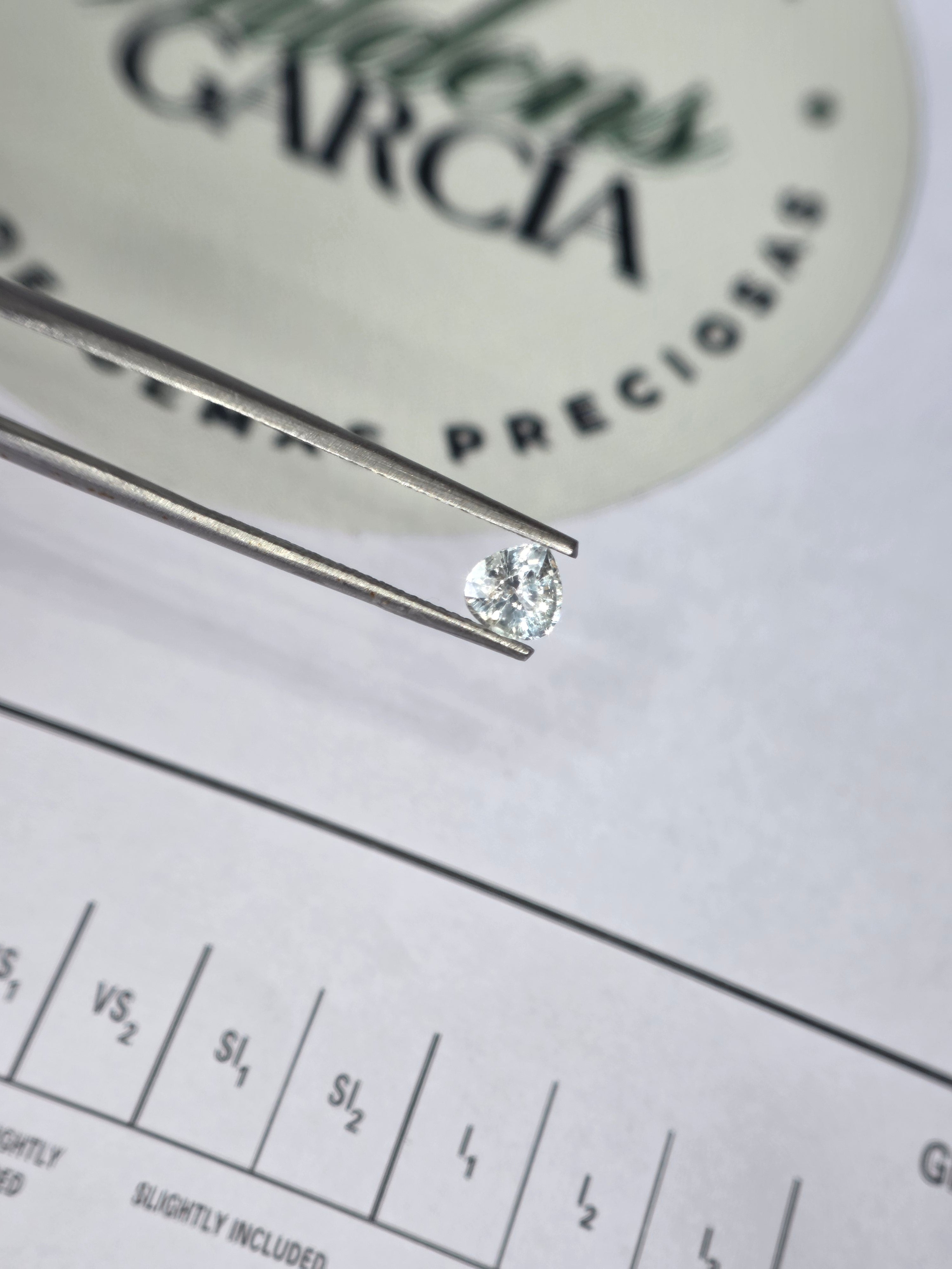 Zafiro natural 0.74 ct (5.41 × 5.45 mm) | Color azul cielo
